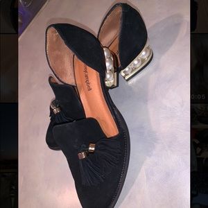 Jeffrey Campbell Women's Civil Black Suede Heel